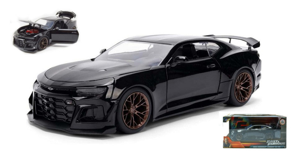 Chevrolet Camaro 2024 Fast & Furious Black – Jada Toys 1:24