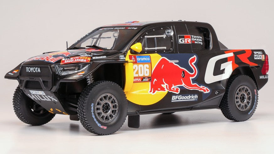 Toyota Gr Dkr Hilux Evo T1U N.206 Rally Dakar 2024 Moraes-Monleon 1:18 – Ixo Model