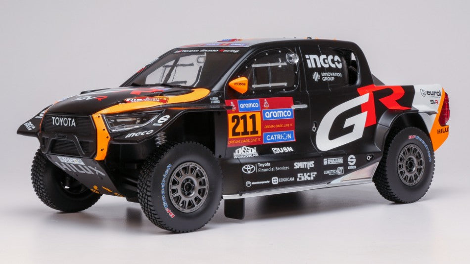 Toyota Gr Dkr Hilux Evo T1U N.211 Rally Dakar 2025 Henk-Brett 1:18 – Ixo Model