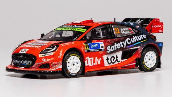 Ford Puma N.22 RALLY1 Estonia 2025 Sesks-francis – Ixo Model 1:43
