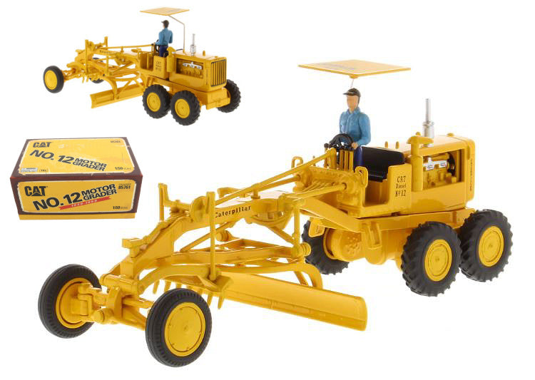 Cat No.12 Motorgrader – Diecast Master 1:50