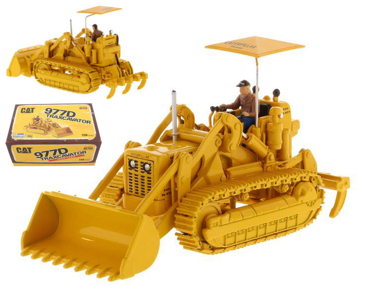 Cat 977D Traxcavator – Diecast Master 1:50