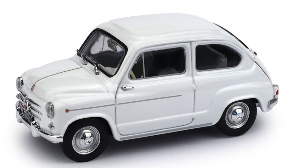 Fiat 600 D Berlina 1960 Bianco – Brumm 1:43