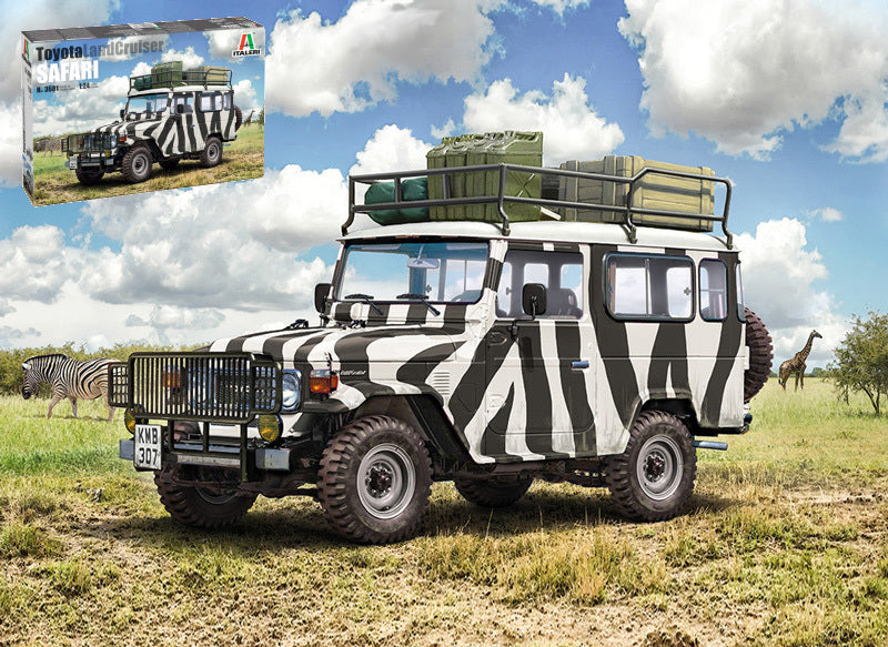 Toyota Land Cruiser Safari Kit – Italeri 1:24