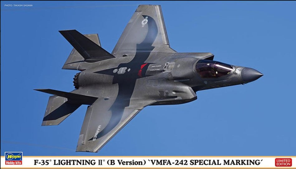 F-35 Lightning Ii (b Version) VMFA-242 Special Marking Kit – Hasegawa 1:72
