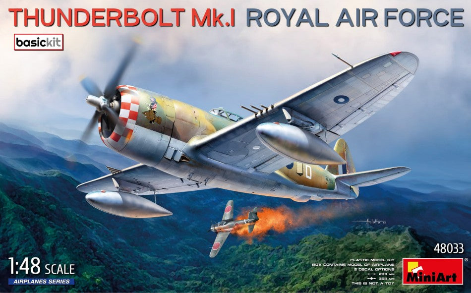 Thunderbolt Mk.i Royal Air Force Basic Kit – Miniart 1:48