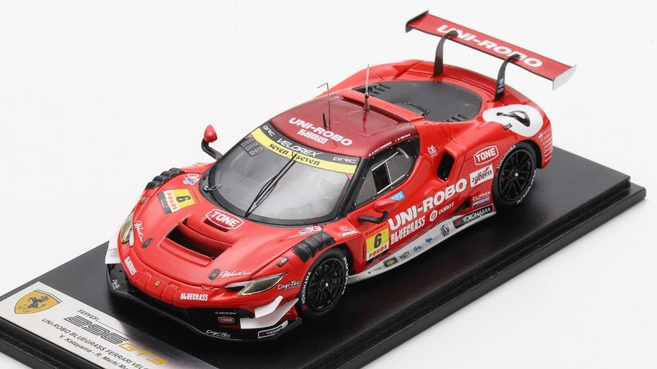 Ferrari 296 GT3 N.6 GT300 Super GT 2025 Katayama-mehri Muntan – Looksmart 1:43