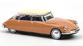 Citroen Ds 19 1959 Beige With bianco Roof 1:87 – Norev