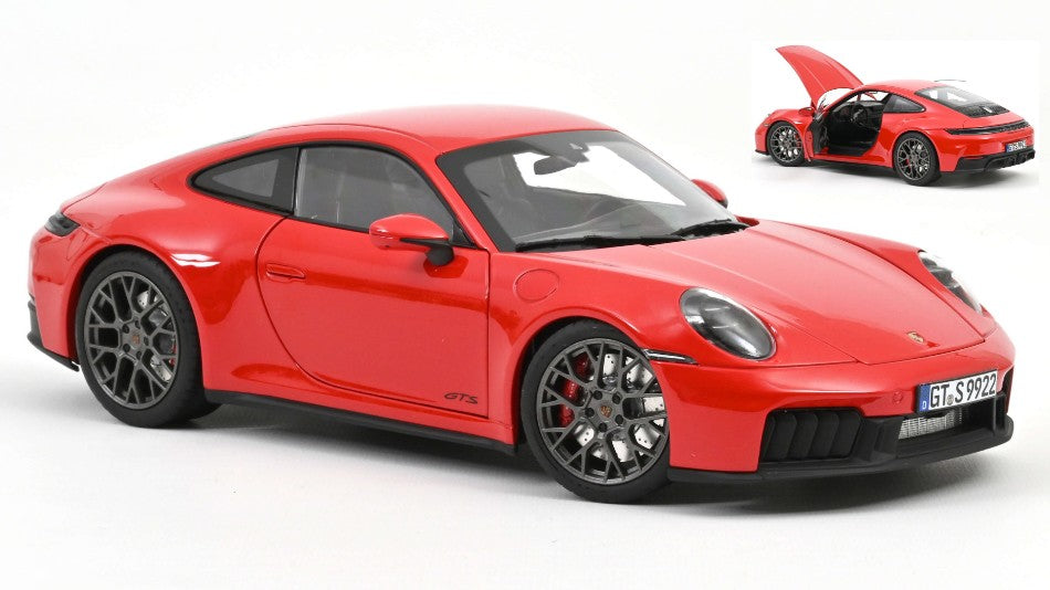 Porsche 911 Carrera 4 Gts 2025 Guards rosso 1:18 – Norev