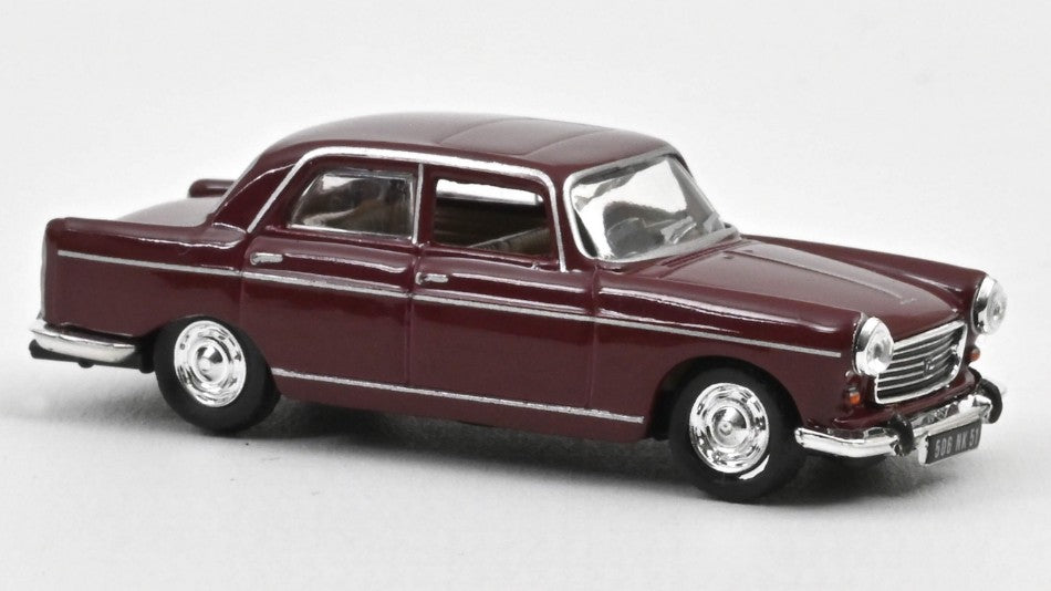 Peugeot 404 1968 Bordeaux – Norev 1:87