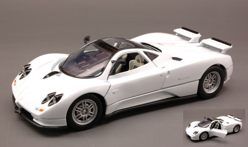 Pagani Zonda C12 1999 White – MotorMax 1:24
