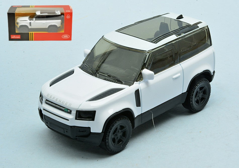 Land Rover Defender 90 White – Rastar 1:43