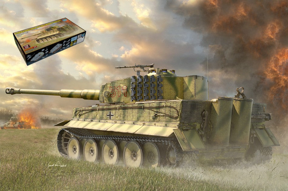 Carro Tiger I Pz.kpfw.vi Kit – Trumpeter 1:16