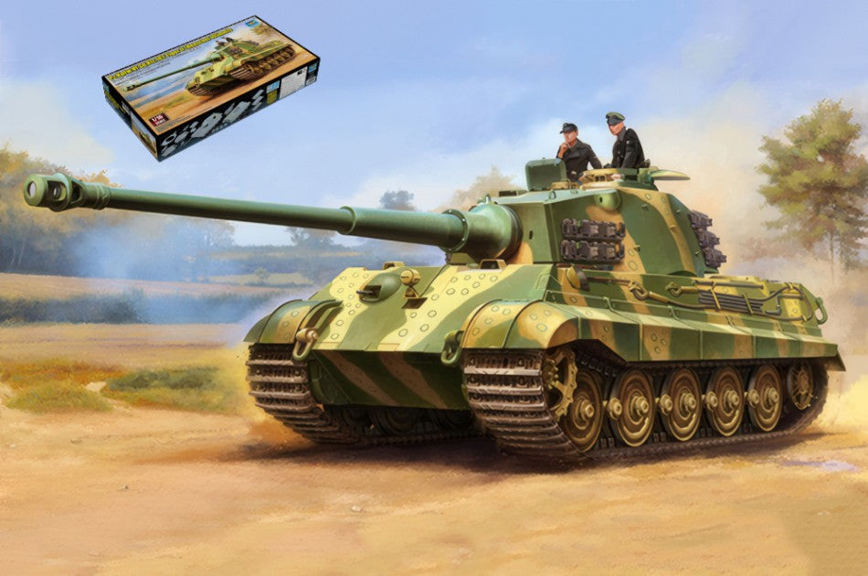 Carro Tiger Ii Pz.kpfw.vi Kit – Trumpeter 1:16