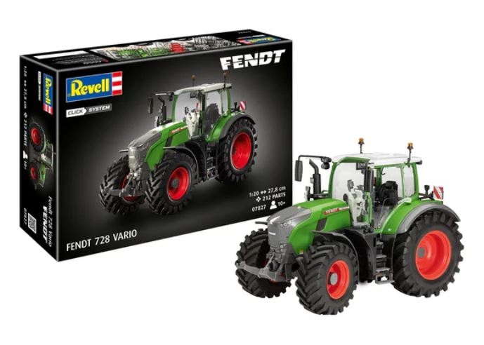 Trattore Fendt 728 Vario (easy Click System) Kit – Revell 1:20