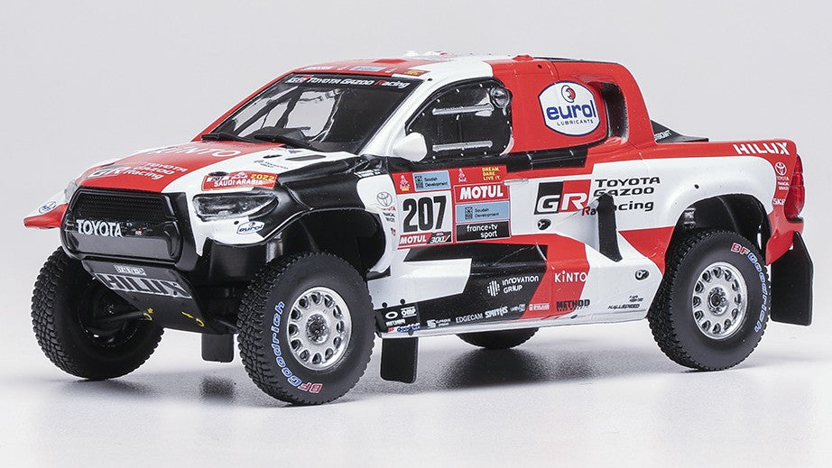 Toyota Gr Dkr Hilux Evo T1+ N.207 Rally Dakar 2022 Villiers-murphy – Ixo Model 1:43