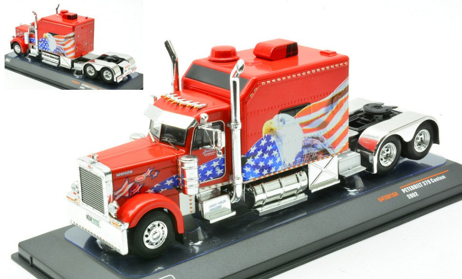 Peterbilt 379 Custom 2002 Red/decals – Ixo Model 1:64