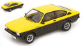 Opel Kadett C Coupe Gt/e 1975 Yellow/black – ModelCarGroup 1:18