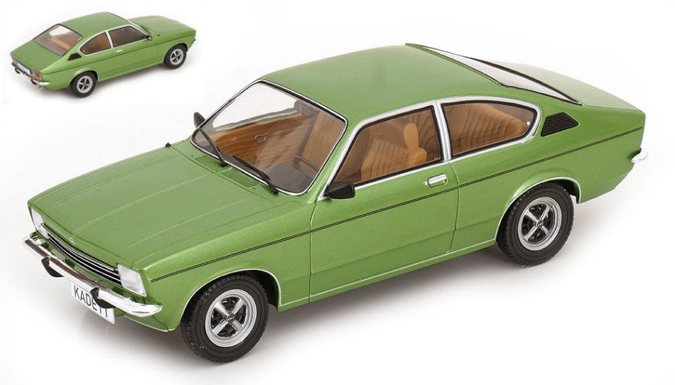 Opel Kadett C Coupe Gt/e 1975 Green – ModelCarGroup 1:18