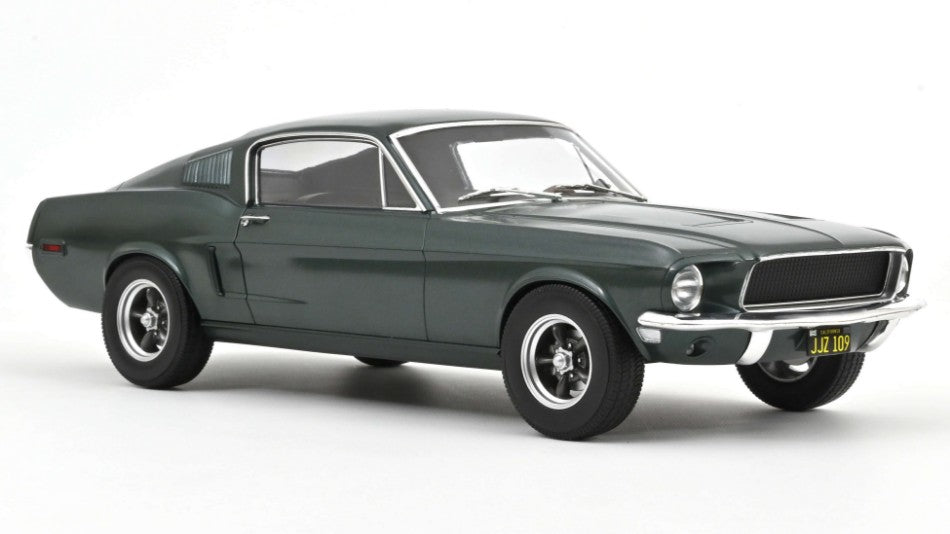 Ford Mustang Fastback 1968 Satin verde Metallic Reproduction 1:12 – Norev