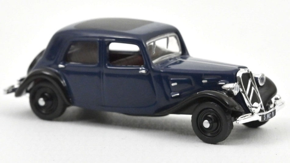 Citroen Traction 7A 1934 blu & nero 1:87 – Norev