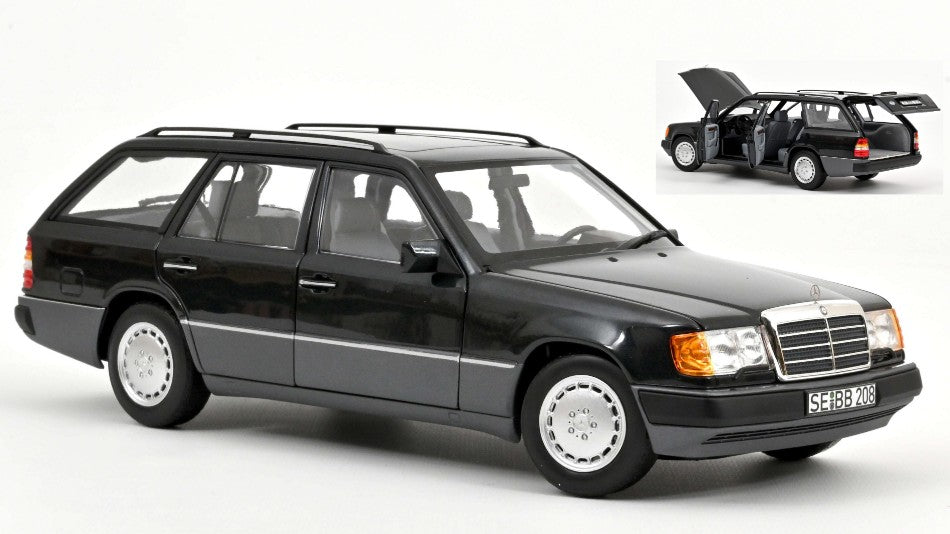 Mercedes 300 D T-Modell 1990 Blueblack Metallic 1:18 – Norev