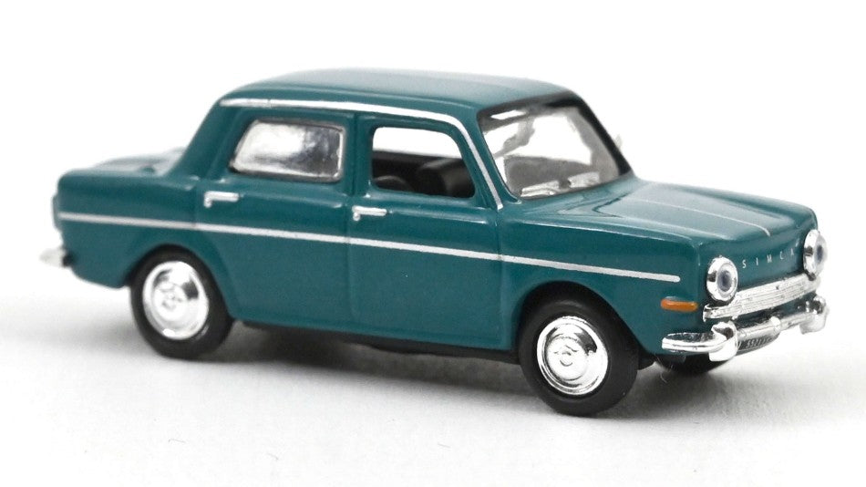 Simca 1000 Gls 1968 Borodine Green – Norev 1:87