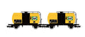 Fs 2 Unit Pack 2-AXLE Tank Wagon Api Ep.iv – Rivarossi 1:87