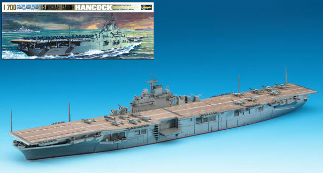 U.S.AIRCRAFT Carrier Uss Hancock CV-19 Kit – Hasegawa 1:700