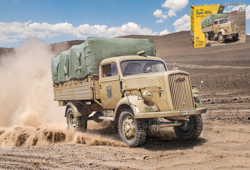 Kfz.305 Opel Blitz Typ A 4x4 Kit – Italeri 1:35