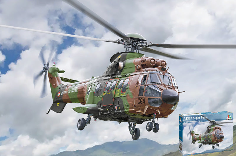 Elicottero AS332 Super Puma Kit – Italeri 1:72