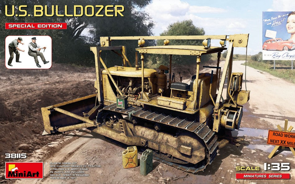 U.S. Bulldozer Special Edition Kit – Miniart 1:35