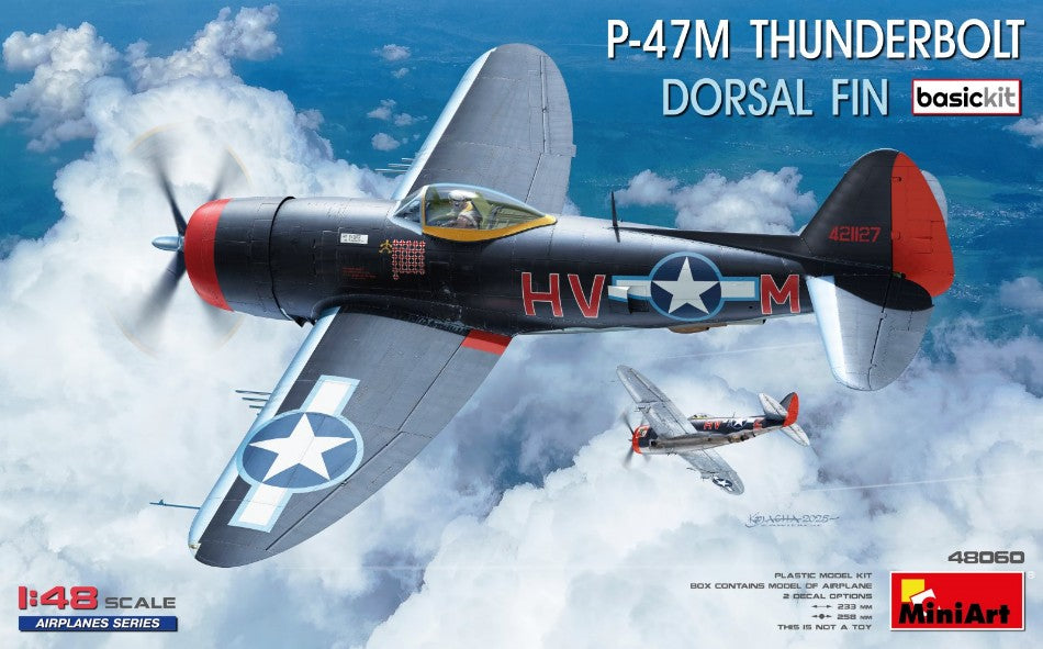 P-47M Thunderbolt Dorsal Fin.basic Kit – Miniart 1:48
