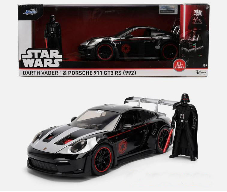 Porsche 911 Star Wars Darth Vader Black – Jada Toys 1:24