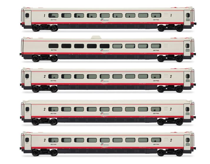 Fs Etr 460 Frecciabianca 5 Unit Pack Intermediate Coaches Ep.vi – Rivarossi 1:87