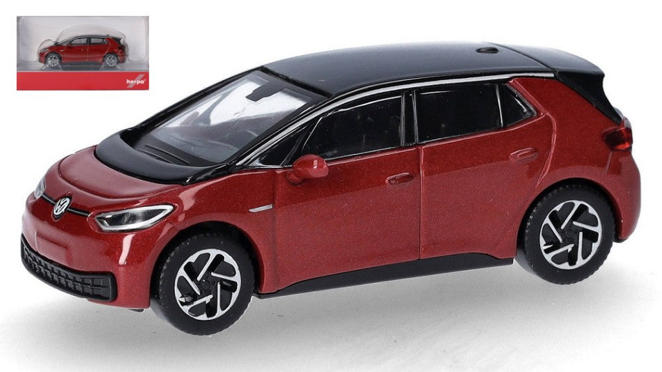 VW Id 3 Re Rosso Met. – Herpa 1:87