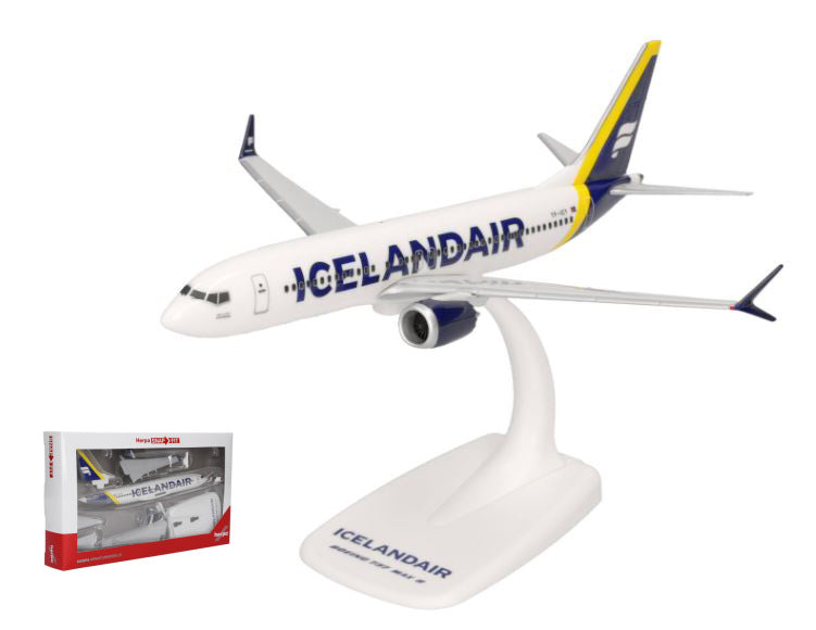 Boeing 737 Max 8 Icealander Yellow Tail Stripe – Herpa 1:200