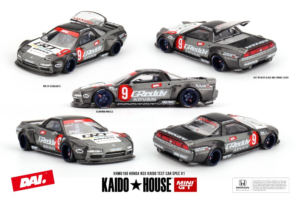 Honda Nsx Kaido Test Car Spec V1 – Mini GT 1:64