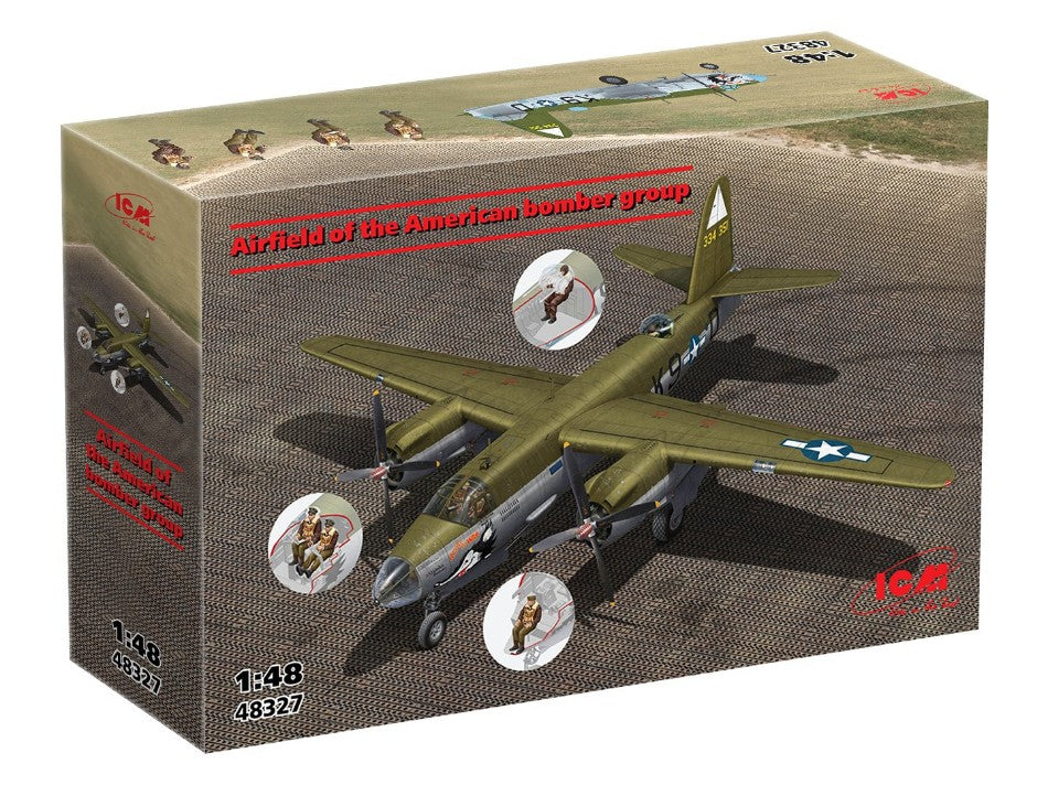 Airfield Of The American Bomber Group Kit – ICM 1:48
