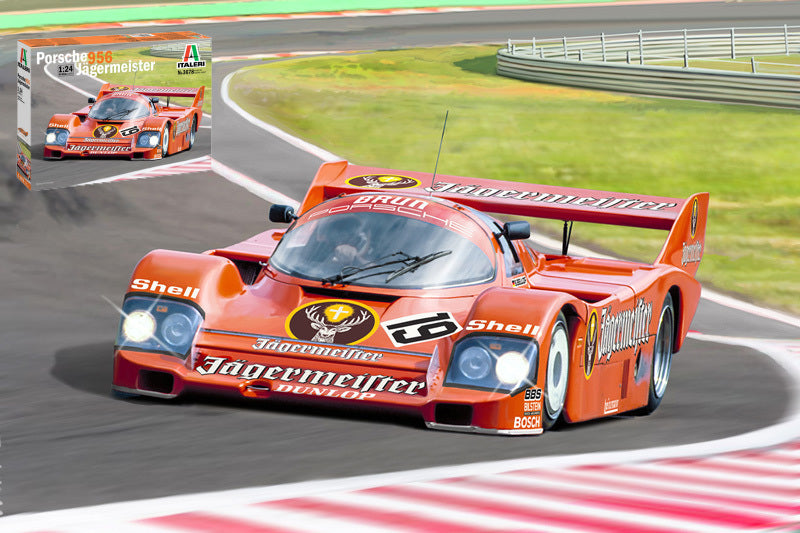 Porsche 956 Jagermeister Kit – Italeri 1:24