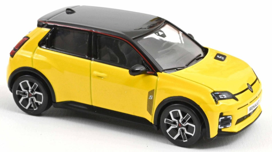 Renault 5 E-tech 100% Electric 2024 Pop Yellow/black – Norev 1:43