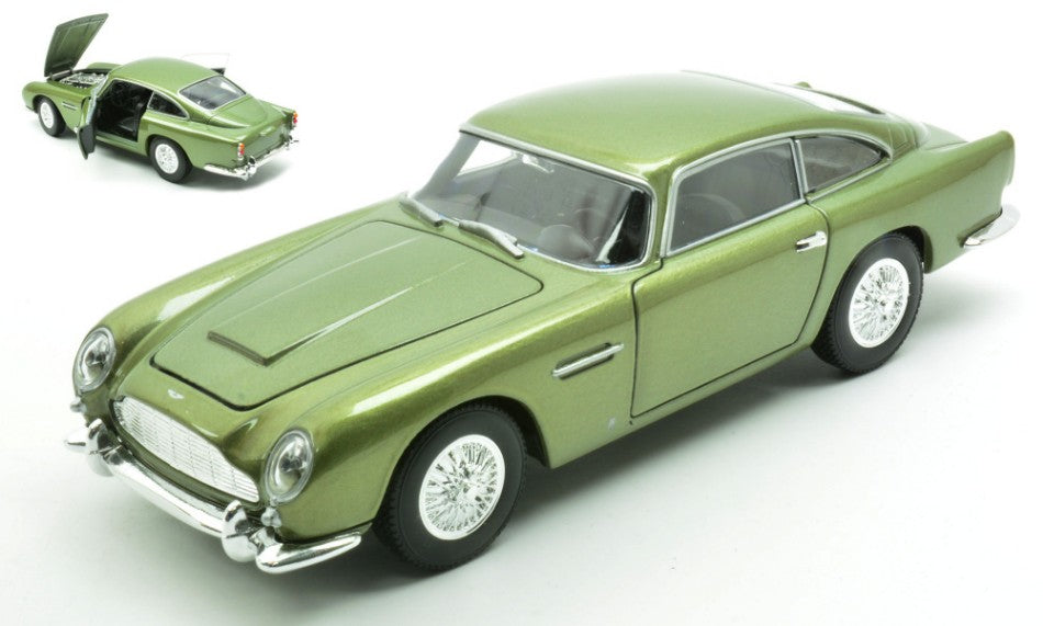 Aston Martin DB5 1964 Metallic Olive Green – Welly 1:24