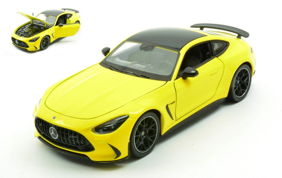 Mercedes AMG GT Yellow – Welly 1:24
