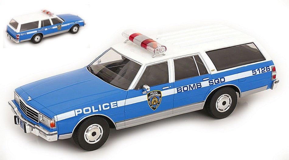 Chevrolet Caprice Estate Wagon 1985 Nypd – ModelCarGroup 1:18