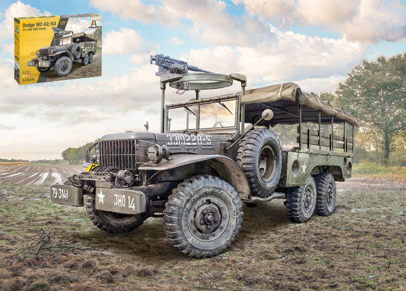 Dodge WC62/63 1,5 6x6 Truck Kit – Italeri 1:35