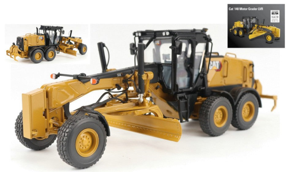 Cat 140 Lvr Motorgrader – Diecast Master 1:50