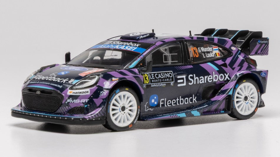 Ford Puma N.13 RALLY1 Monte Carlo 2026 Munster-louka – Ixo Model 1:43