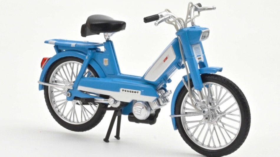 Peugeot 103 1972 blu 1:18 For Over 14 Years Old – Norev