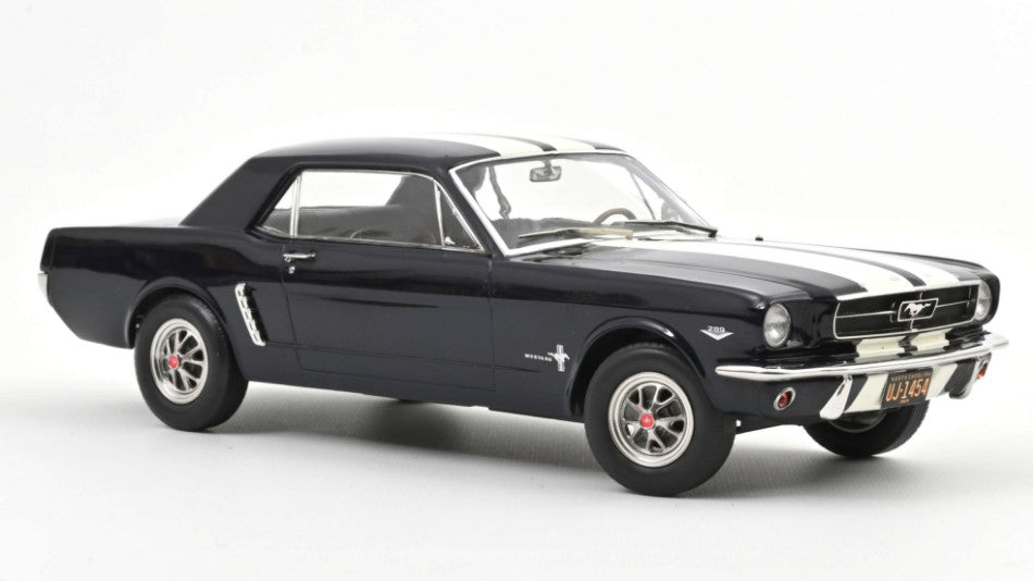 Ford Mustang Coupe' 1966 blu Metallic 1:18 – Norev