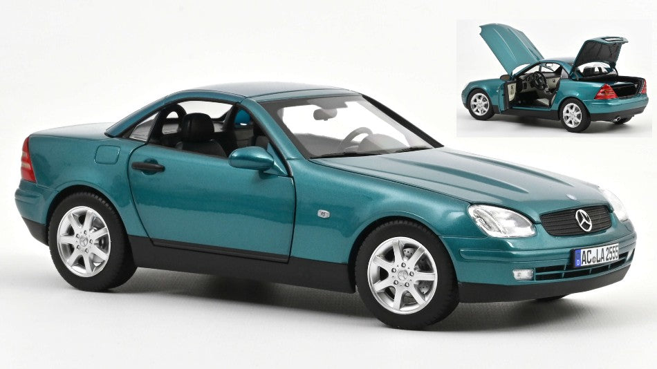 Mercedes Slk 1996 Vivianit verde 1:18 – Norev